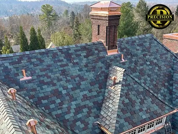 Asheville Estate Slate Roof